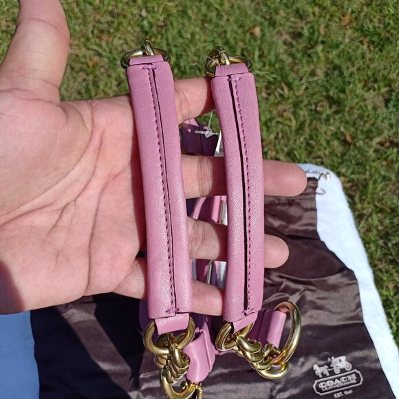 Rare Coach Kiss lock Mini Hobo bag - Pink - Picture 5 of 16